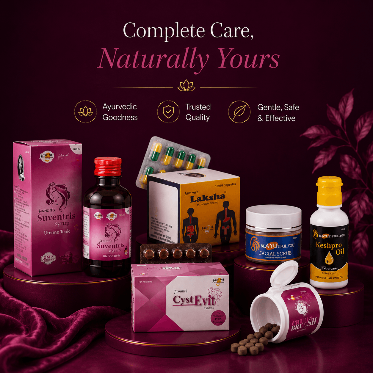 Jammi Pharmaceuticals – Authentic Ayurveda, Trusted Formulations, Slide 2